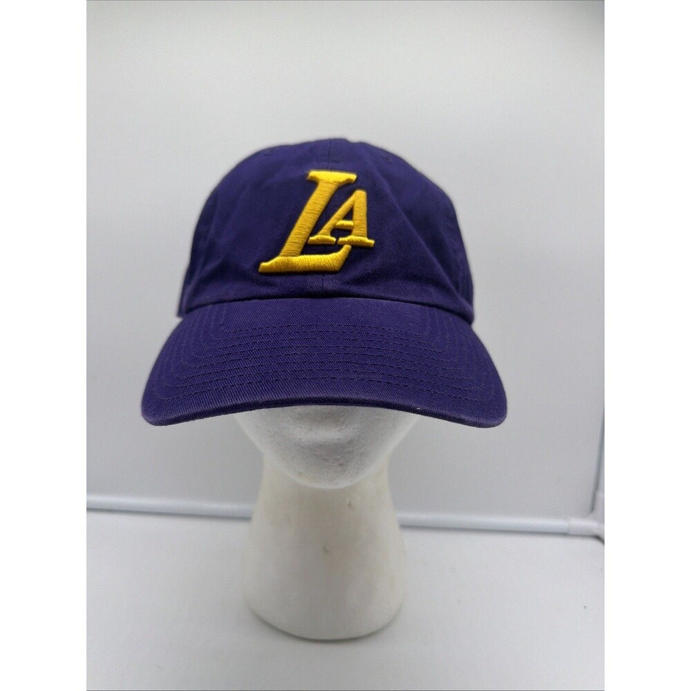 ’47 Los Angeles Lakers Purple Adjustable Hat Cap One Size NBA